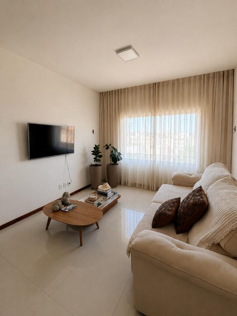 APARTAMENTO 3/4 MOBILIADO DISPONIVEL PARA LOCAÇÃO